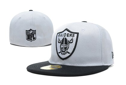 Oakland Raiders Fitted Hat LX 150227 07